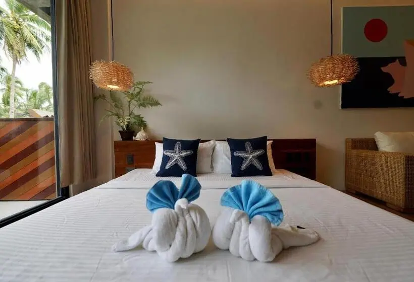 Deluxe-huone King-vuode, Nacpan Beach Resort Managed By H Hospitality Group