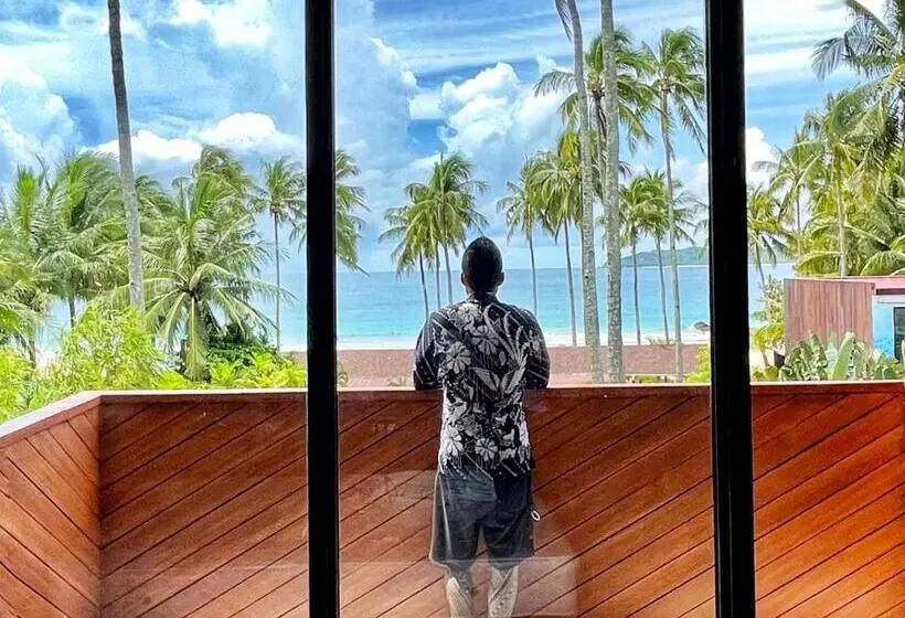 Deluxe-huone King-vuode, Nacpan Beach Resort Managed By H Hospitality Group