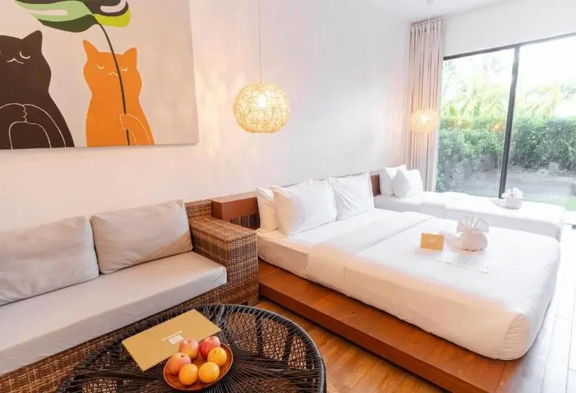 Deluxe-huone, Nacpan Beach Resort Managed By H Hospitality Group