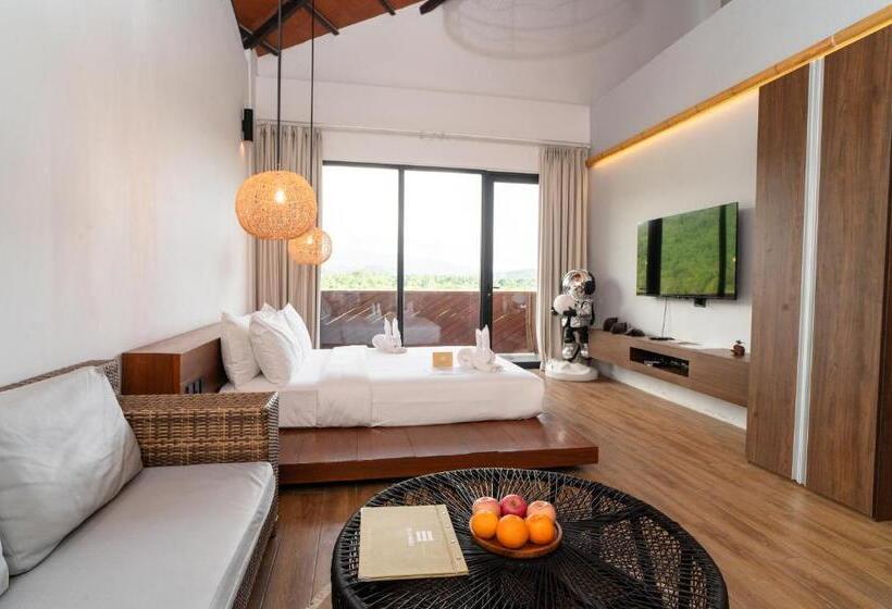 اتاق لوکس با تخت بزرگ, Nacpan Beach Resort Managed By H Hospitality Group