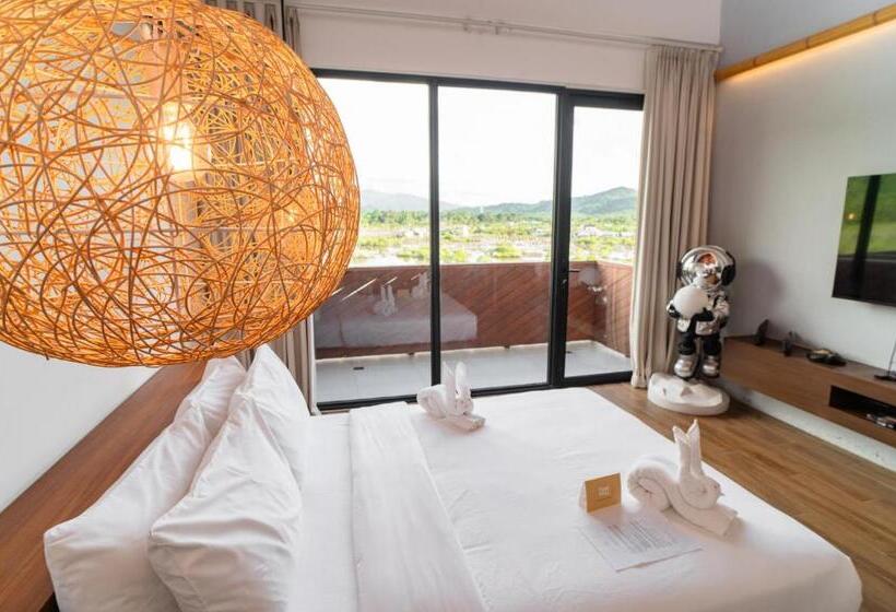 חדר דחוקס עם מיטת קינג, Nacpan Beach Resort Managed By H Hospitality Group