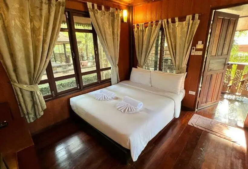 ガーデンビューの１ベッドルームビラ, The Canal Garden Resort