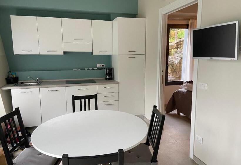 침실 1개 테라스 아파트, Agriturismo Rossolampone