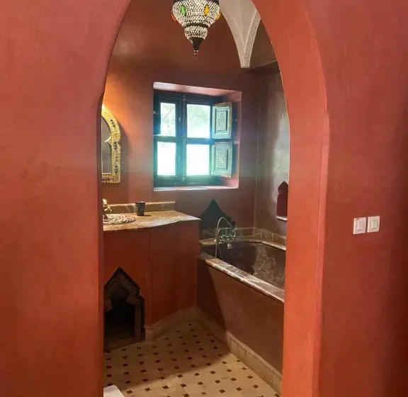 テラス付きスタンダードルーム, Les Jardins De Marrakech
