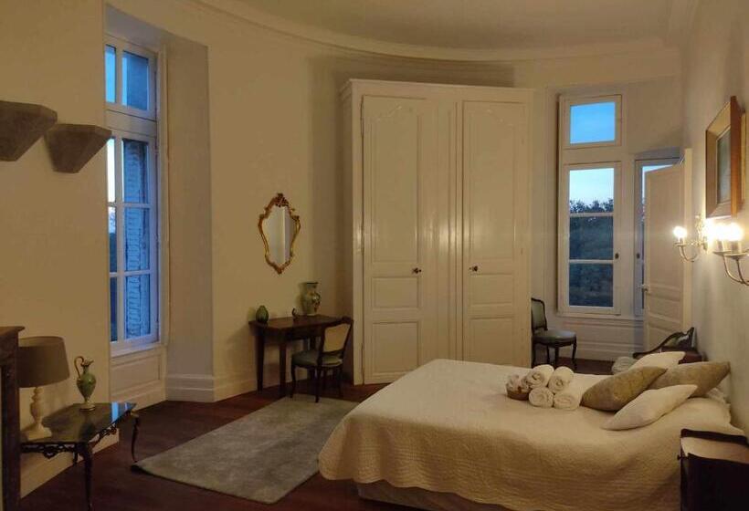 סוויטה משפחתית, Chambres D Hôtes Au Château De Puycharnaud