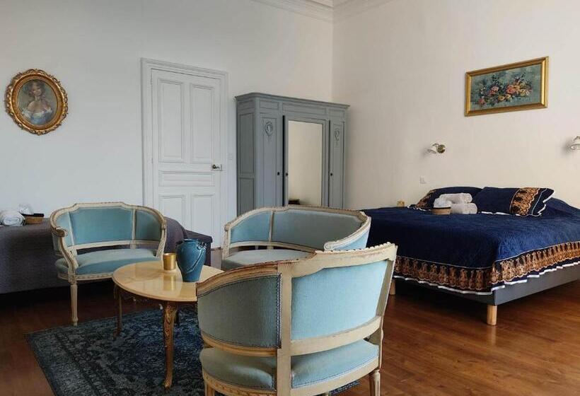 Номер Deluxe, Chambres D Hôtes Au Château De Puycharnaud