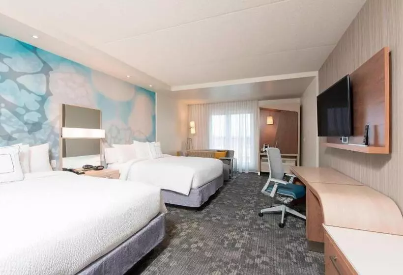 クイーンサイズベッドのスタンダードルーム, Courtyard By Marriott Holland Downtown