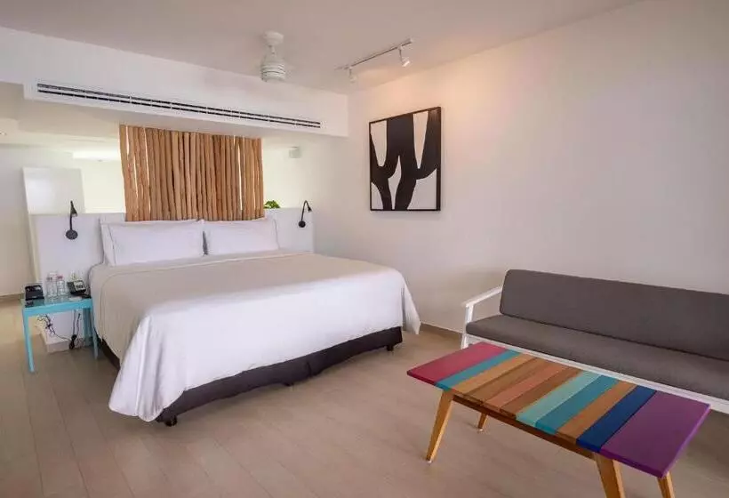 キングサイズベッドのデラックスルーム, Fiesta Americana Cozumel - All Inclusive