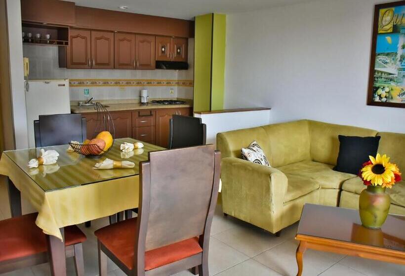 Апартаменты 1 Спальня с Балконом, La Terraza