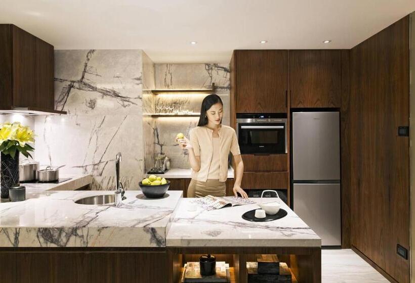 Люкс 2 Спальни, The Fairway Place, Xi An Marriott Executive Apartments