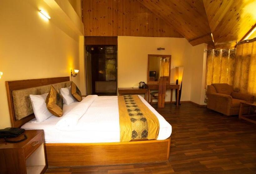 غرفة ديلوكس مزودة بشرفة, Vaayu Resorts And Spa