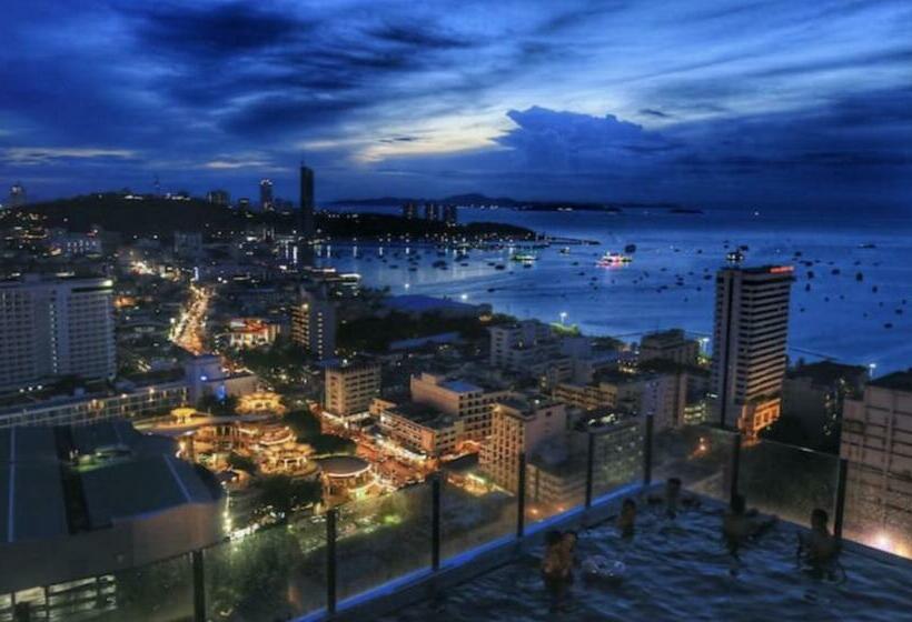 Apartamento 1 Dormitório com Sacada, The Base Central Pattaya By Wwc