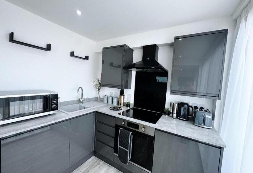 침실 1개 바다 전망 아파트, The Atlantis   Tower Apartments