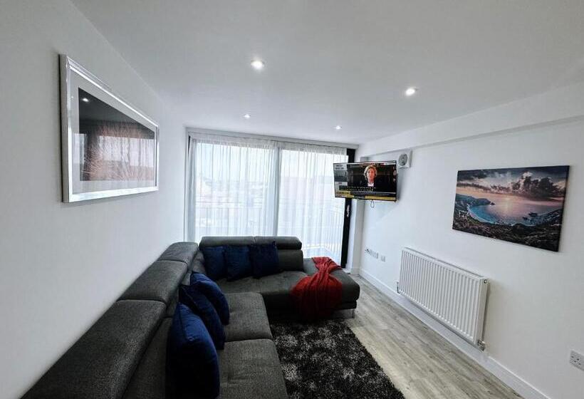 침실 1개 바다 전망 아파트, The Atlantis   Tower Apartments