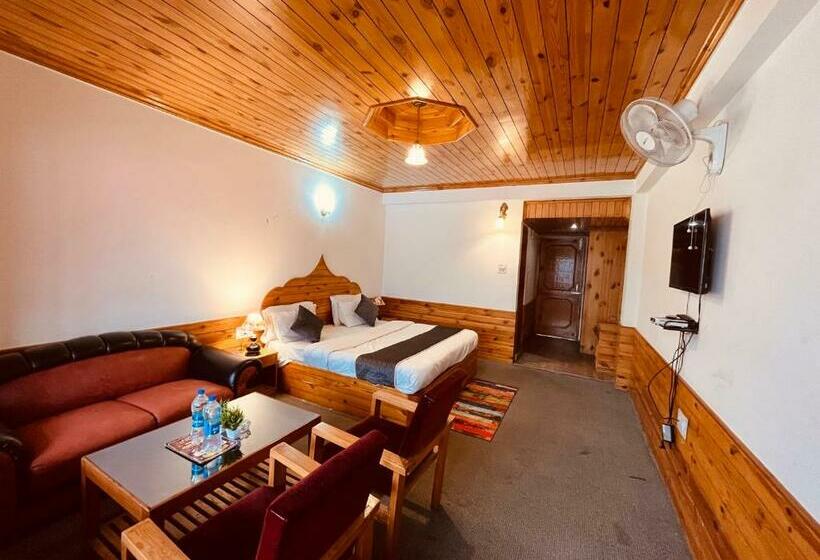 חדר סטנדרט עם מיטת קינג, The Beas Riverside Resort, Manali