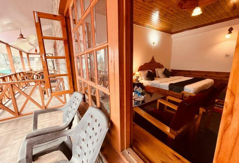 חדר סטנדרט עם מיטת קינג, The Beas Riverside Resort, Manali
