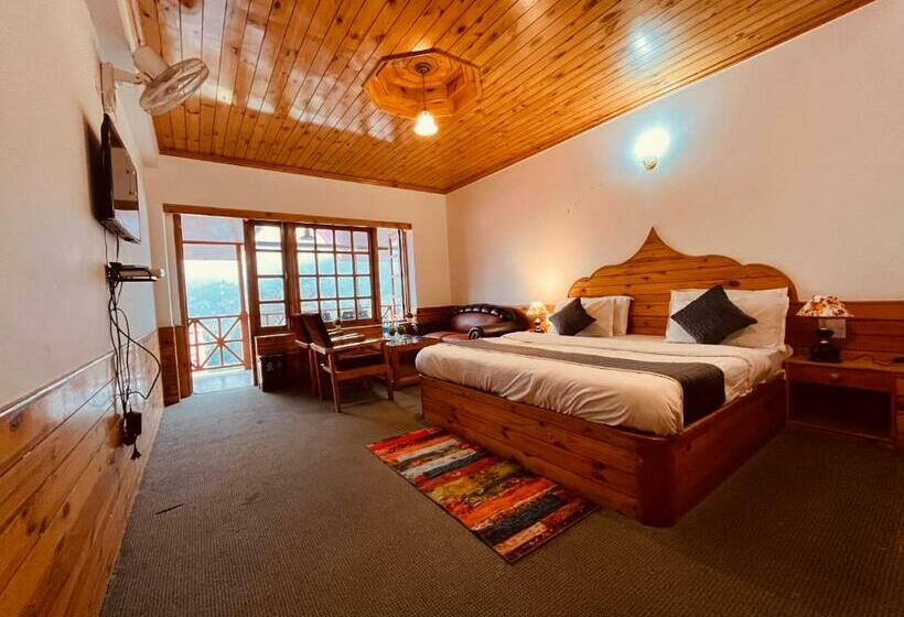 חדר סטנדרט עם מיטת קינג, The Beas Riverside Resort, Manali