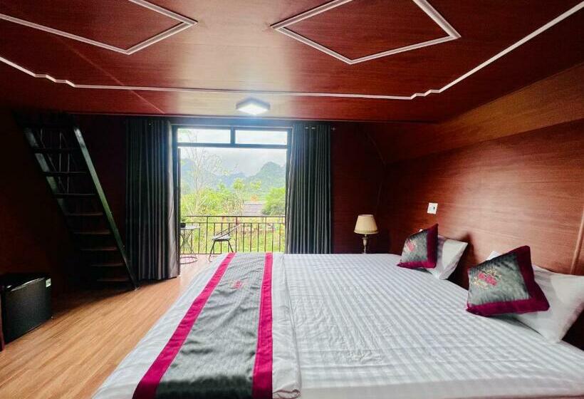 اتاق استاندارد با تخت بزرگ, Lèn Chùa Ecostay