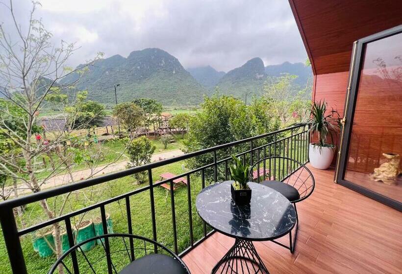 اتاق لوکس با بالکن, Lèn Chùa Ecostay
