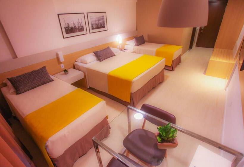 Quarto Triplo Standart Vista Mar Lateral, Gran Mareiro