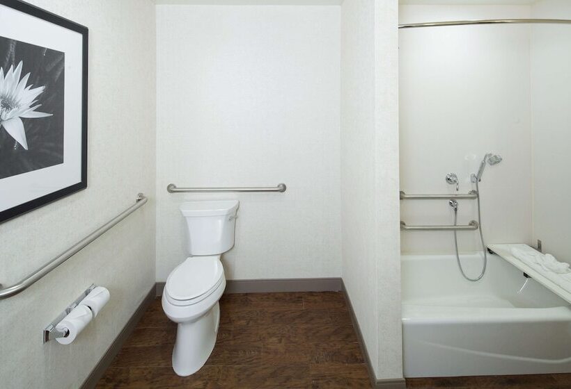 غرفة قياسية سرير كينج لذوى الإحتياجات الخاصة, Hilton Garden Inn Longview