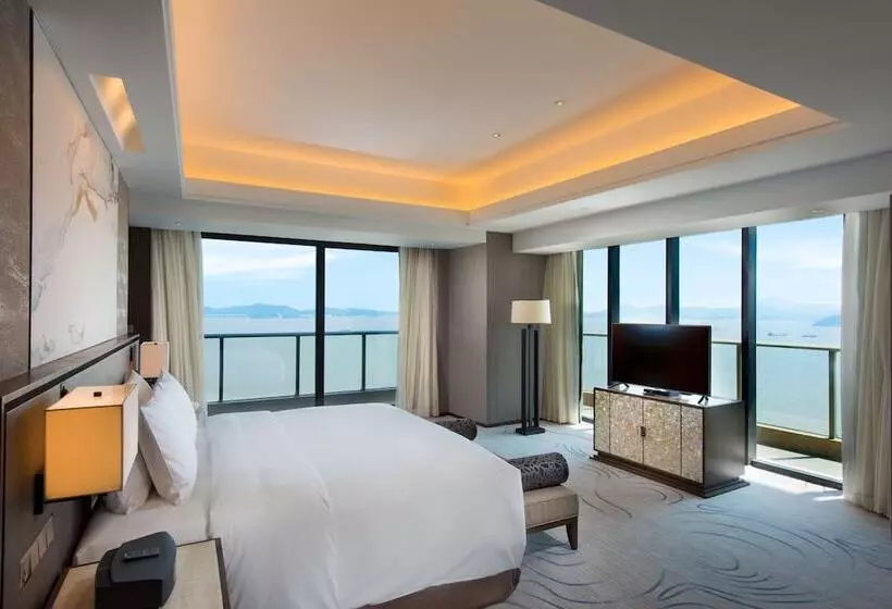 オーシャンビューデラックスルーム, Hilton Zhoushan
