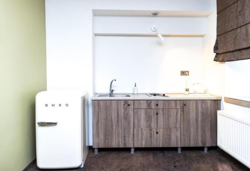 آپارتمان 1 خوابه با بالکن, Hof