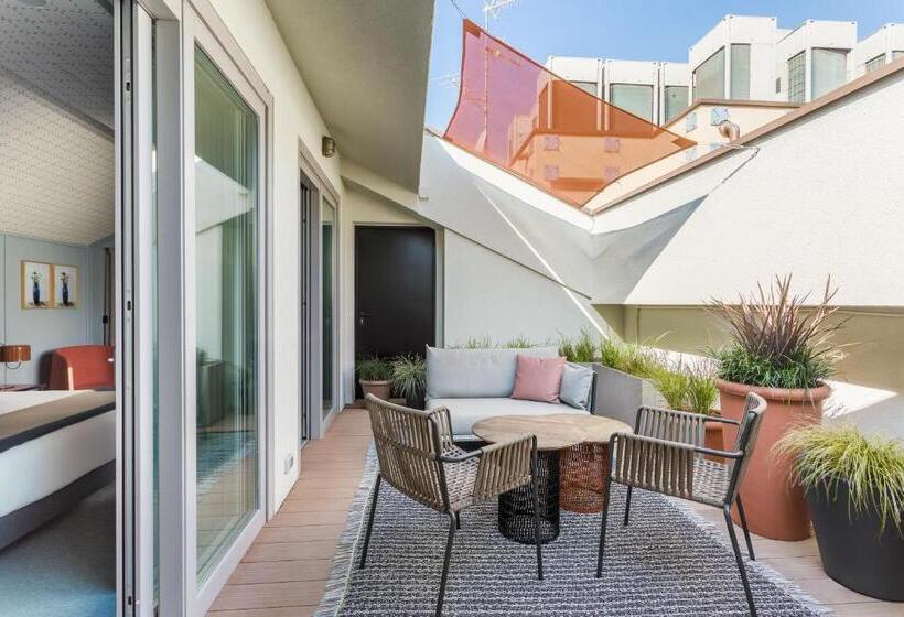 带露台的豪华间, Room Mate Giulia