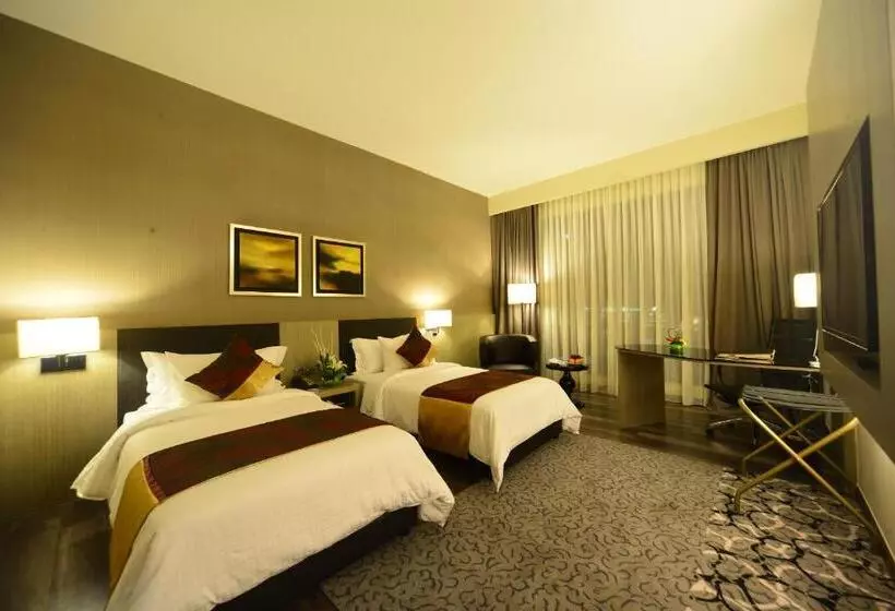 キングサイズベッドのデラックスルーム, The Light Hotel Penang