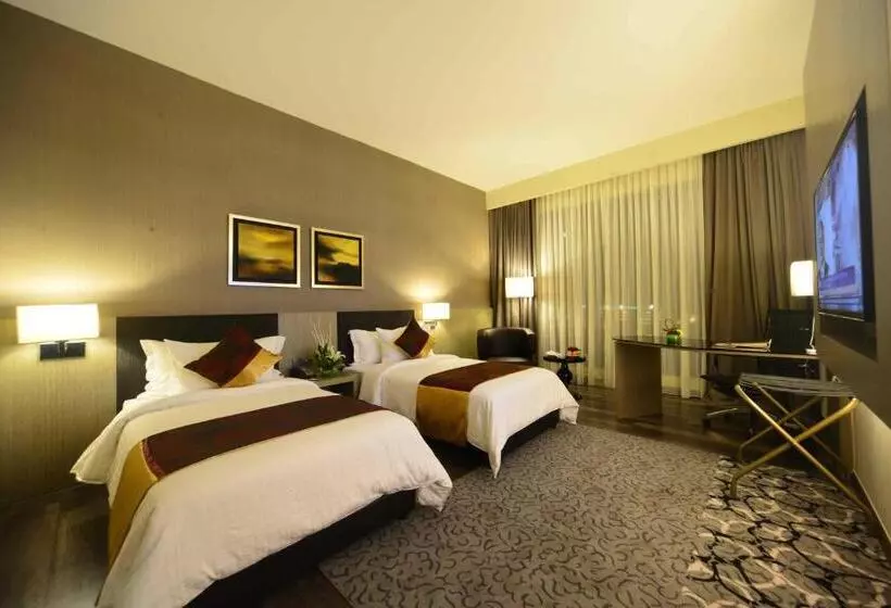 キングサイズベッドのデラックスルーム, The Light Hotel Penang