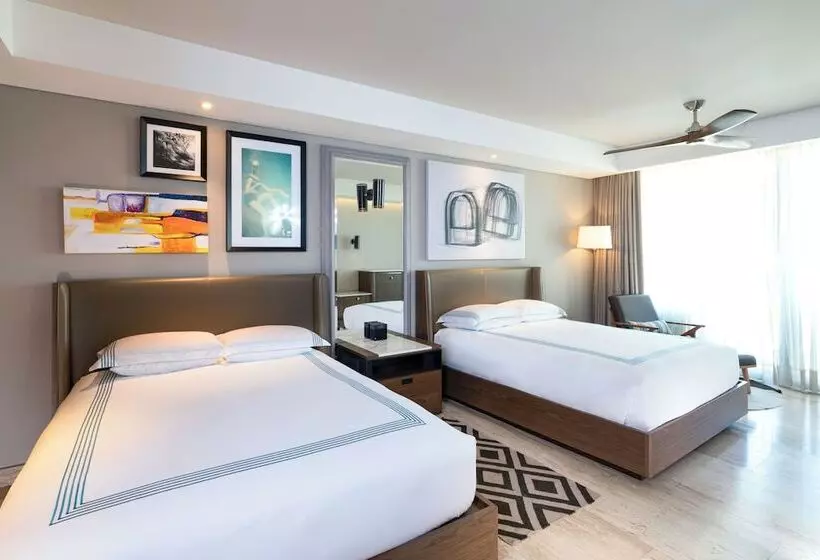 ２ダブルベッドのスタンダードルーム, Hyatt Centric Playa Del Carmen   Downtown House & Beach House