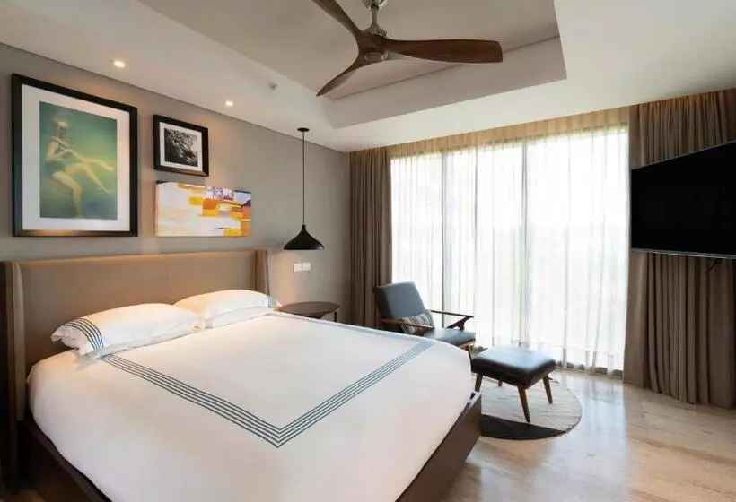 キングサイズベッドのスタンダードルーム, Hyatt Centric Playa Del Carmen   Downtown House & Beach House