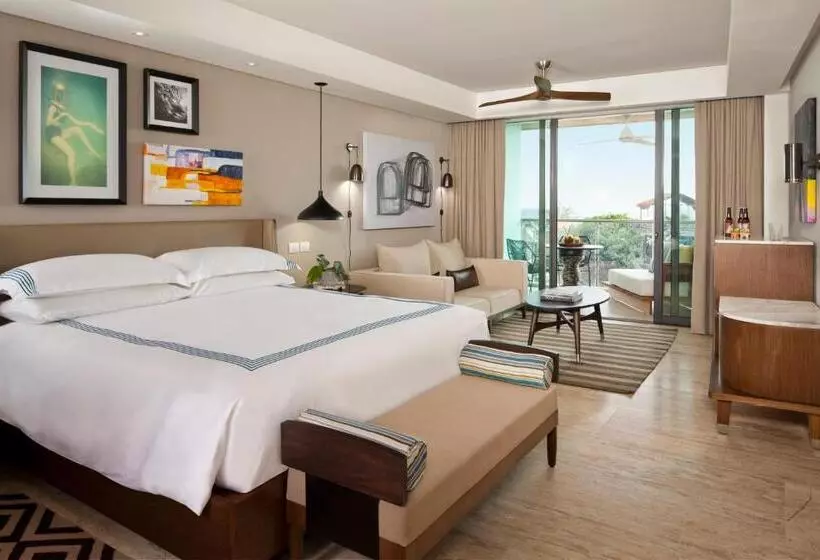 キングサイズベッドのスタンダードルーム, Hyatt Centric Playa Del Carmen   Downtown House & Beach House