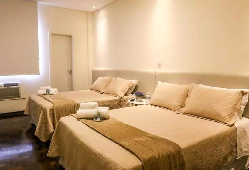 デラックスの4人部屋, Novo Hotel Iguaçu