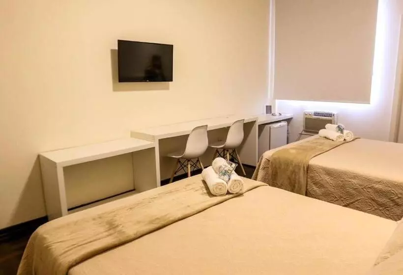 デラックスの4人部屋, Novo Hotel Iguaçu