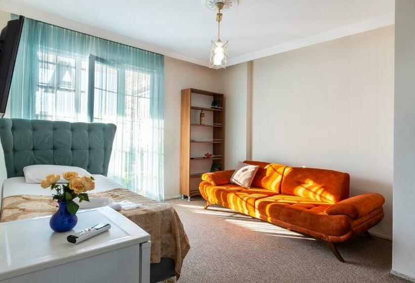 إستوديو قياسى مطلّ علي الحديقة, Bikka&asell Suite