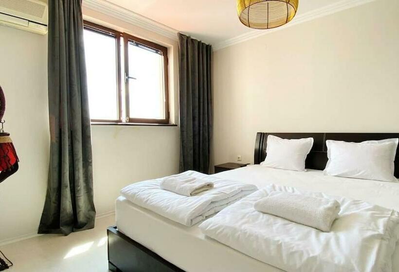 شقة غرفة واحدة مطلة على البحر, Apartello⊛com Bademite   Private Apartments Near The Sea In Sveti Vlas