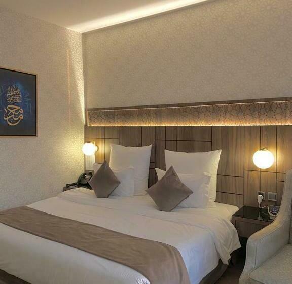 带大床的标准间, فندق سما المدينة