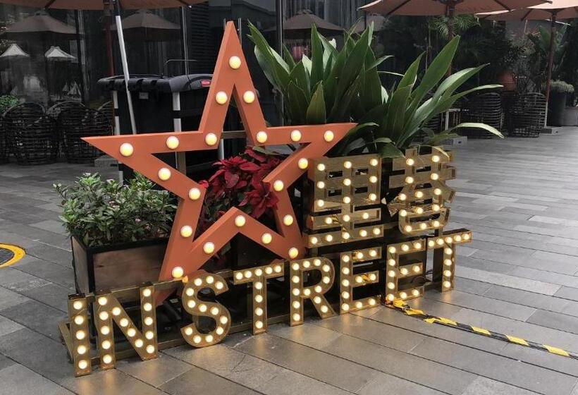 침실 1개 아파트, Wesu Light Luxury Apartment Shenzhen Nanshan Science Park Branch