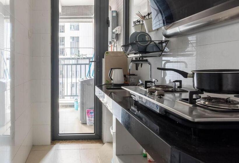 침실 1개 디럭스 아파트, Wesu Light Luxury Apartment Shenzhen Nanshan Science Park Branch