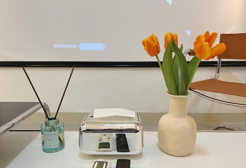 침실 1개 디럭스 아파트, Wesu Light Luxury Apartment Shenzhen Nanshan Science Park Branch