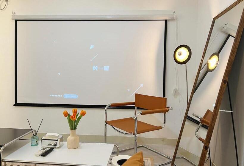 침실 1개 디럭스 아파트, Wesu Light Luxury Apartment Shenzhen Nanshan Science Park Branch