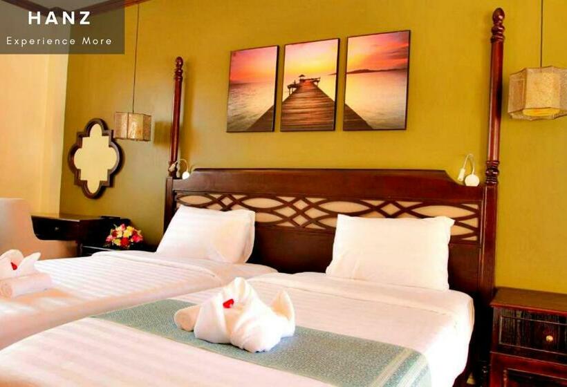 غرفة ديلوكس مطلّة علي الحديقة, Luang Prabang Sunrise Garden