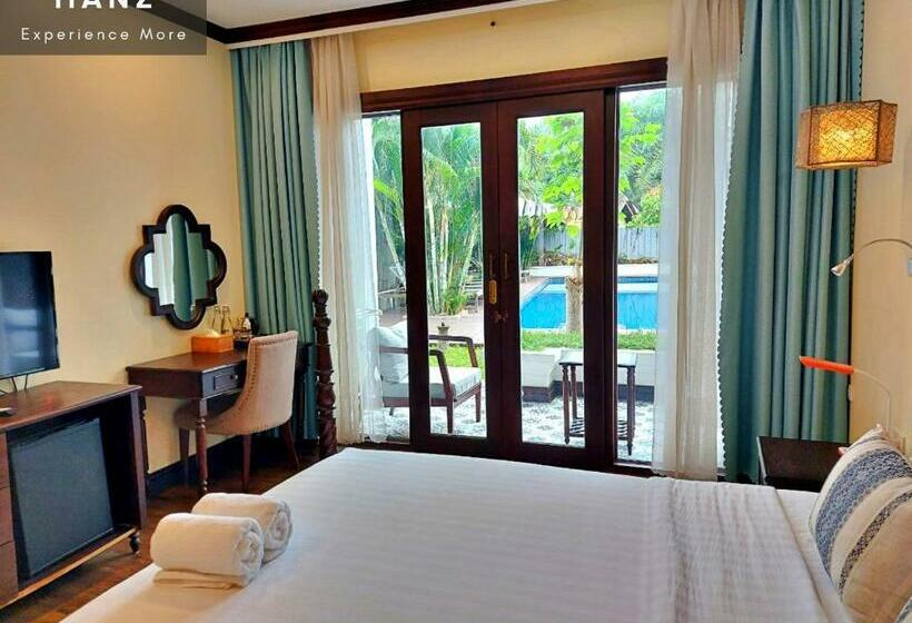 غرفة ديلوكس مزودة بشرفة, Luang Prabang Sunrise Garden