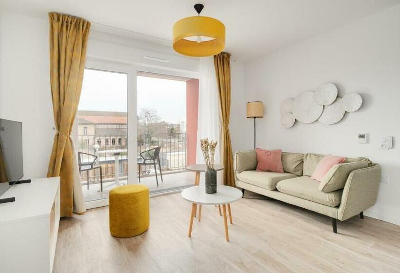 Апартаменты 1 Спальня, Domitys La Cristal In