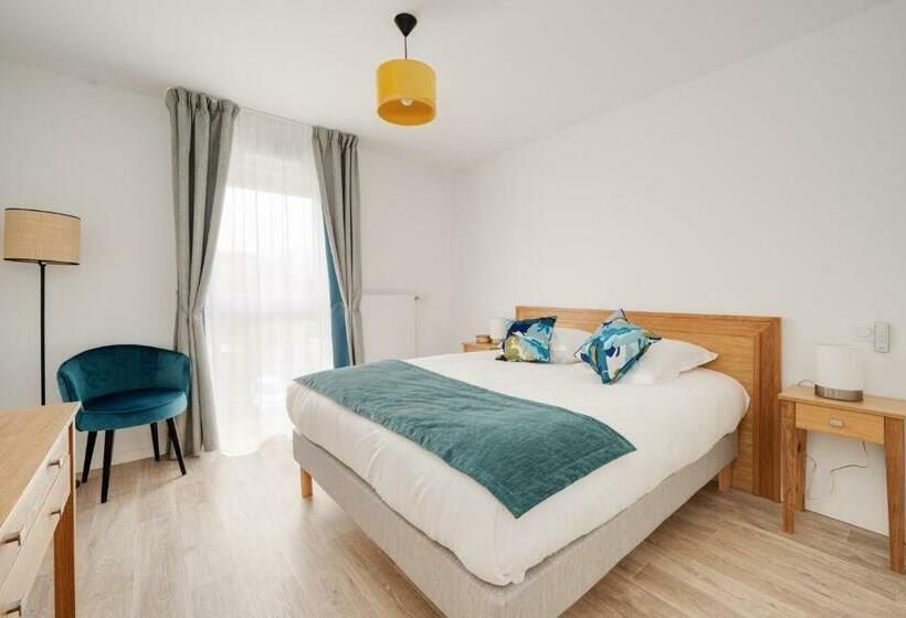 Апартаменты 1 Спальня, Domitys La Cristal In