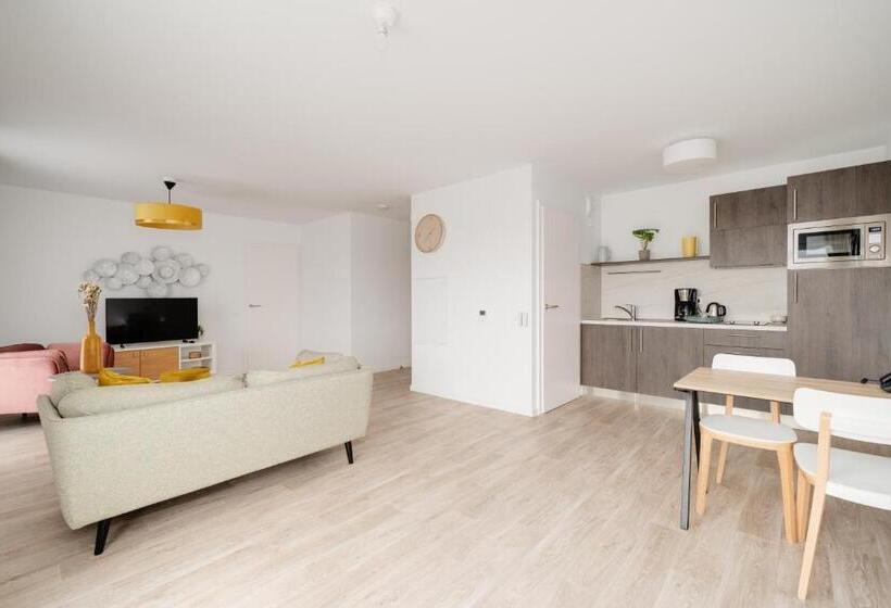 Апартаменты 2 Спальни, Domitys La Cristal In