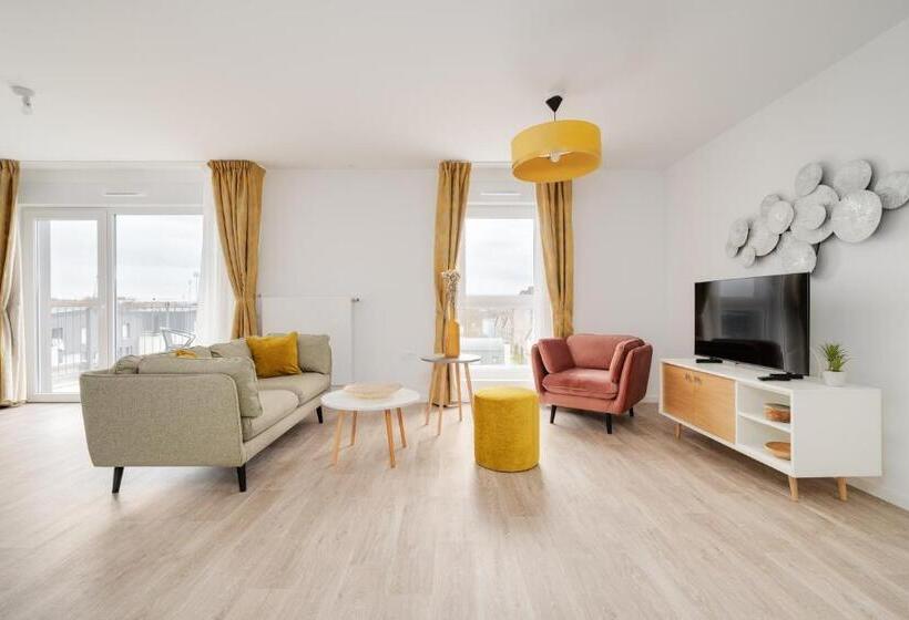 Апартаменты 2 Спальни, Domitys La Cristal In