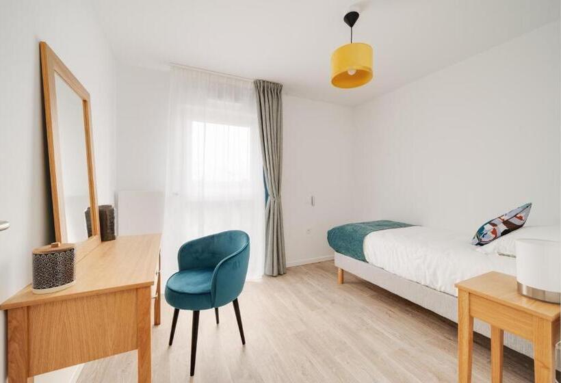 Апартаменты 2 Спальни, Domitys La Cristal In