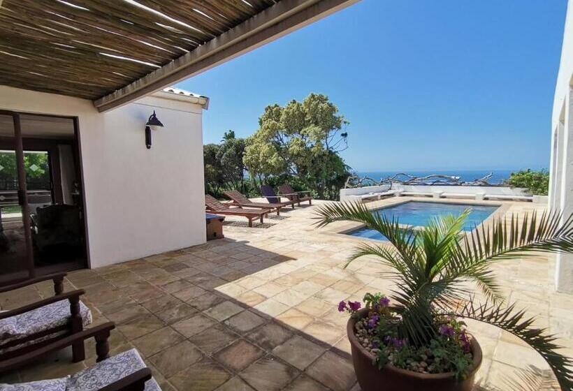 חדר דלוקס עם מרפסת נוף לים, Schafli Manor Wild Coast